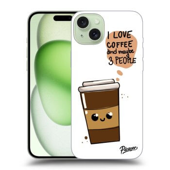 Husă pentru Apple iPhone 15 Plus - Cute coffee
