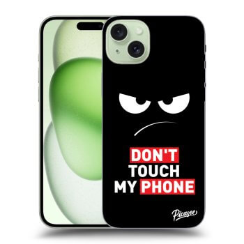 Husă pentru Apple iPhone 15 Plus - Angry Eyes - Transparent