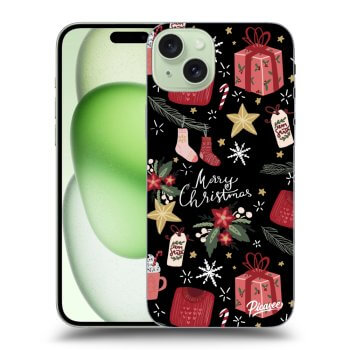 Picasee ULTIMATE CASE MagSafe pentru Apple iPhone 15 Plus - Christmas