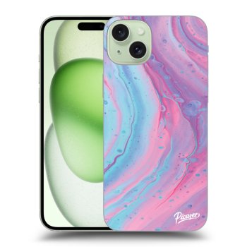 Husă pentru Apple iPhone 15 Plus - Pink liquid