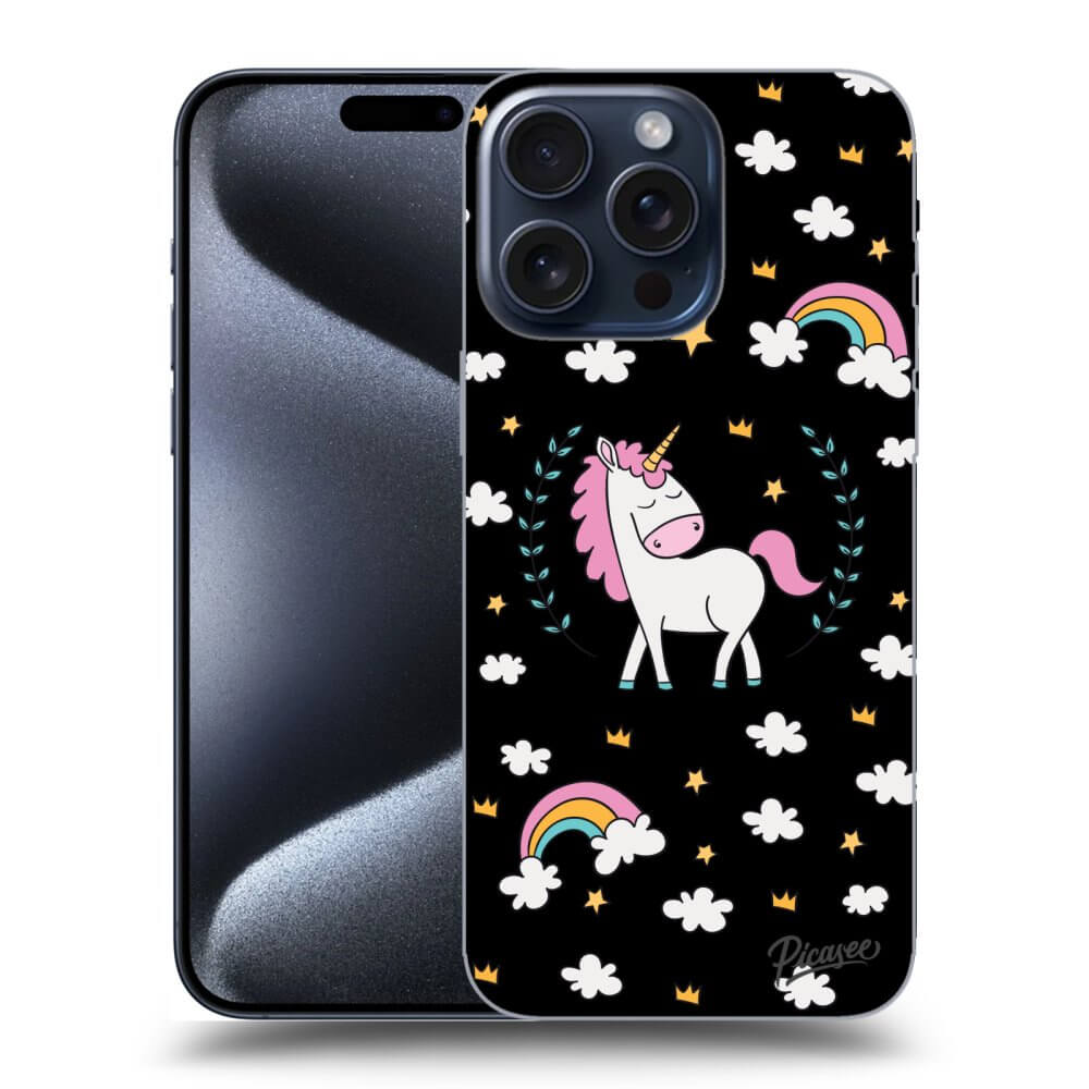 Picasee ULTIMATE CASE MagSafe pentru Apple iPhone 15 Pro Max - Unicorn star heaven