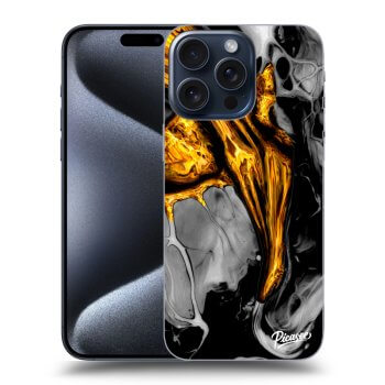 Husă pentru Apple iPhone 15 Pro Max - Black Gold