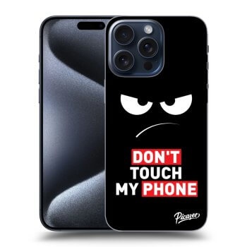 Husă pentru Apple iPhone 15 Pro Max - Angry Eyes - Transparent