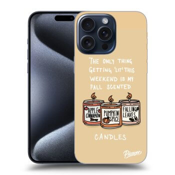 Husă pentru Apple iPhone 15 Pro Max - Candles