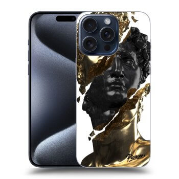 Husă pentru Apple iPhone 15 Pro Max - Gold - Black