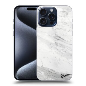 Husă pentru Apple iPhone 15 Pro Max - White marble