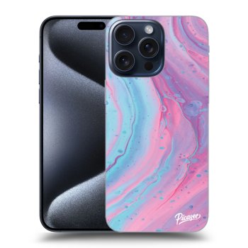 Picasee ULTIMATE CASE MagSafe pentru Apple iPhone 15 Pro Max - Pink liquid
