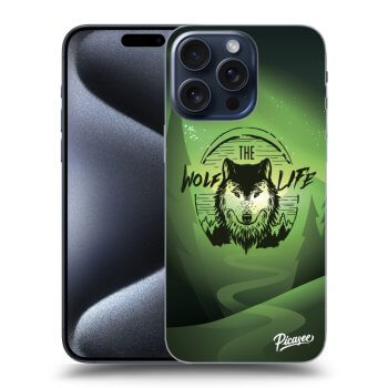 Picasee ULTIMATE CASE MagSafe pentru Apple iPhone 15 Pro Max - Wolf life