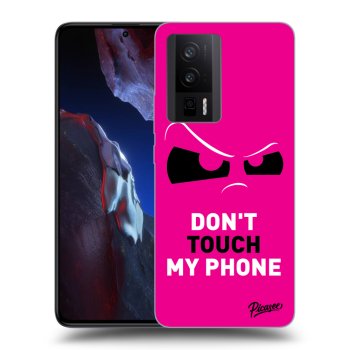 Husă pentru Xiaomi Poco F5 Pro 5G - Cloudy Eye - Pink