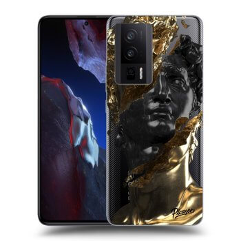 Husă pentru Xiaomi Poco F5 Pro 5G - Gold - Black