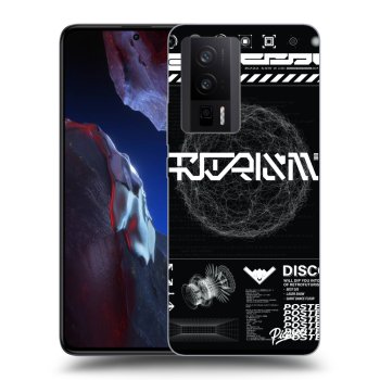 Husă pentru Xiaomi Poco F5 Pro 5G - BLACK DISCO