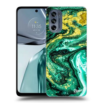 Husă pentru Motorola Moto G62 - Green Gold