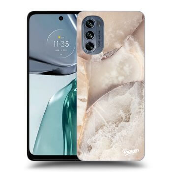 Husă pentru Motorola Moto G62 - Cream marble