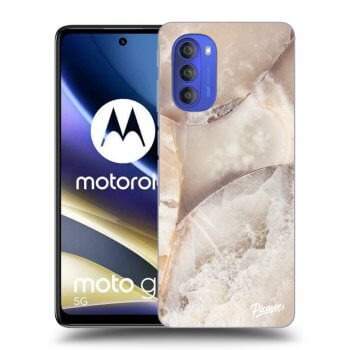 Husă pentru Motorola Moto G51 - Cream marble