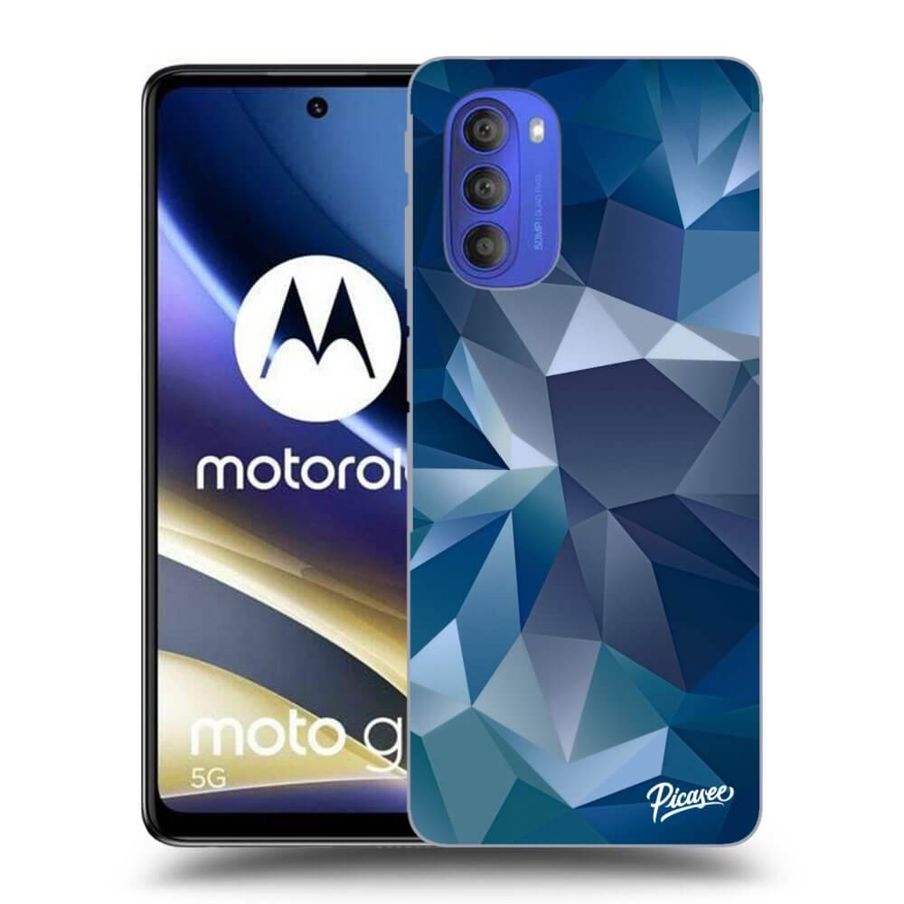 Picasee husă neagră din silicon pentru Motorola Moto G51 - Wallpaper