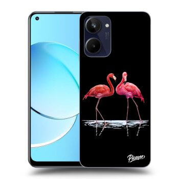 Husă pentru Realme 10 4G - Flamingos couple