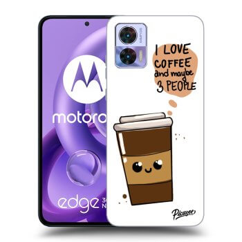 Husă pentru Motorola Edge 30 Neo - Cute coffee