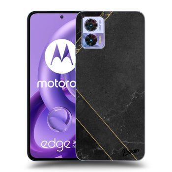 Husă pentru Motorola Edge 30 Neo - Black tile