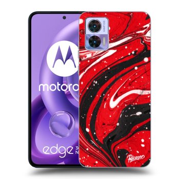 Husă pentru Motorola Edge 30 Neo - Red black