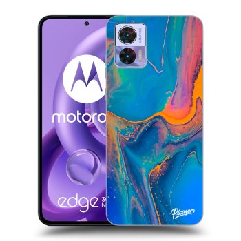 Husă pentru Motorola Edge 30 Neo - Rainbow