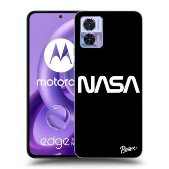 Picasee husă neagră din silicon pentru Motorola Edge 30 Neo - NASA Basic