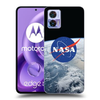 Picasee husă neagră din silicon pentru Motorola Edge 30 Neo - Nasa Earth
