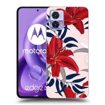 Husă pentru Motorola Edge 30 Neo - Red Lily