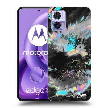 Picasee husă neagră din silicon pentru Motorola Edge 30 Neo - Magnetic