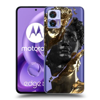 Husă pentru Motorola Edge 30 Neo - Gold - Black