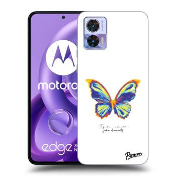 Husă pentru Motorola Edge 30 Neo - Diamanty White