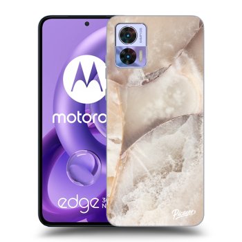 Husă pentru Motorola Edge 30 Neo - Cream marble