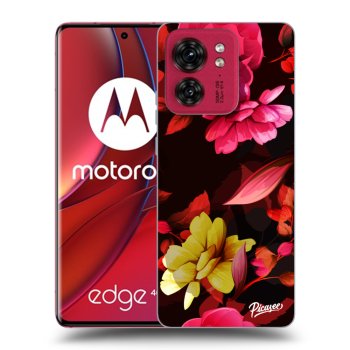 Husă pentru Motorola Edge 40 - Dark Peonny