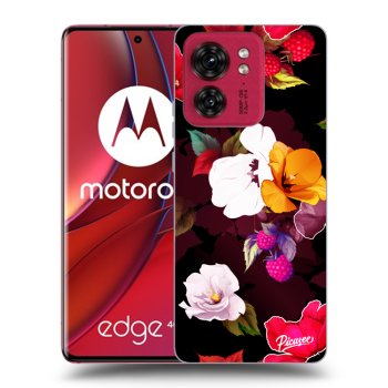 Husă pentru Motorola Edge 40 - Flowers and Berries