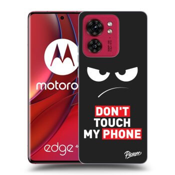 Husă pentru Motorola Edge 40 - Angry Eyes - Transparent