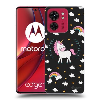 Husă pentru Motorola Edge 40 - Unicorn star heaven