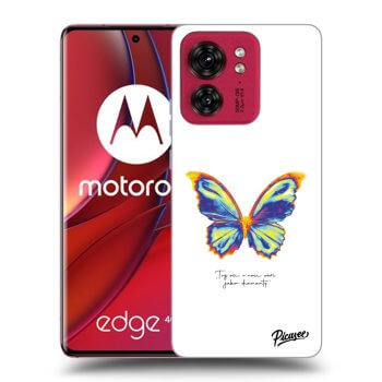 Husă pentru Motorola Edge 40 - Diamanty White