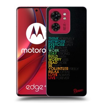 Husă pentru Motorola Edge 40 - Motto life