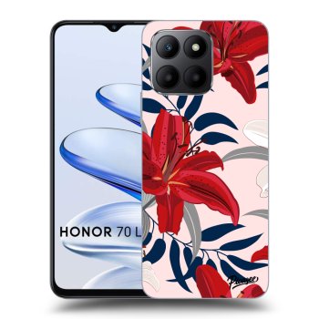 Husă pentru Honor 70 Lite - Red Lily