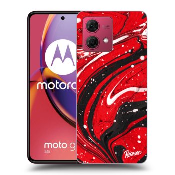 Husă pentru Motorola Moto G84 5G - Red black
