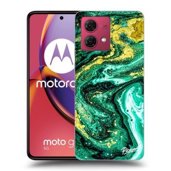 Husă pentru Motorola Moto G84 5G - Green Gold