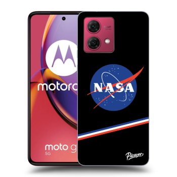 Picasee husă neagră din silicon pentru Motorola Moto G84 5G - NASA Original