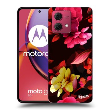 Husă pentru Motorola Moto G84 5G - Dark Peonny