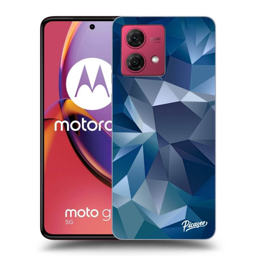 Picasee husă neagră din silicon pentru Motorola Moto G84 5G - Wallpaper