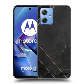 Husă pentru Motorola Moto G54 5G - Black tile