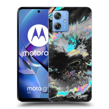 Picasee husă neagră din silicon pentru Motorola Moto G54 5G - Magnetic
