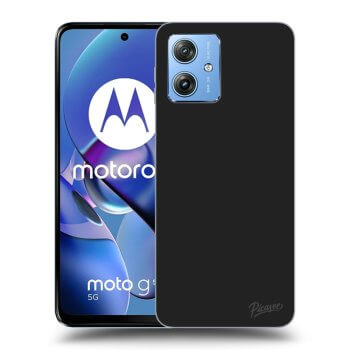 Picasee husă neagră din silicon pentru Motorola Moto G54 5G - Clear
