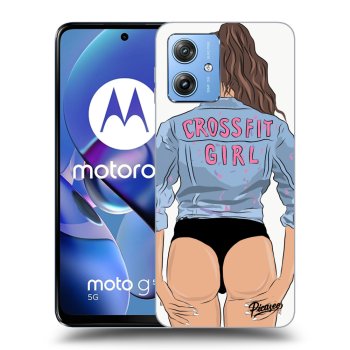 Husă pentru Motorola Moto G54 5G - Crossfit girl - nickynellow