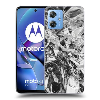 Picasee husă neagră din silicon pentru Motorola Moto G54 5G - Chrome