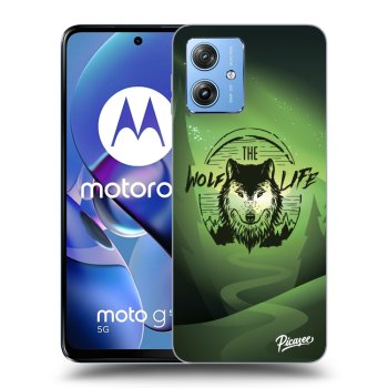 Husă pentru Motorola Moto G54 5G - Wolf life