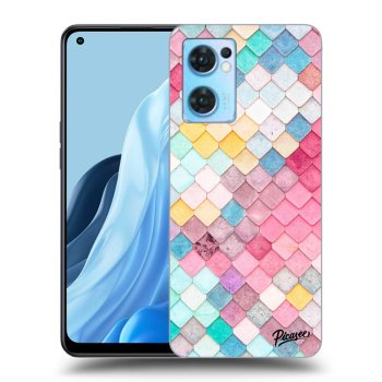 Husă pentru OPPO Reno 7 5G - Colorful roof
